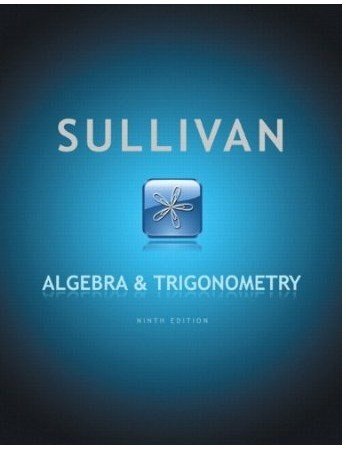 Sullivan Algebra And Trigonometry