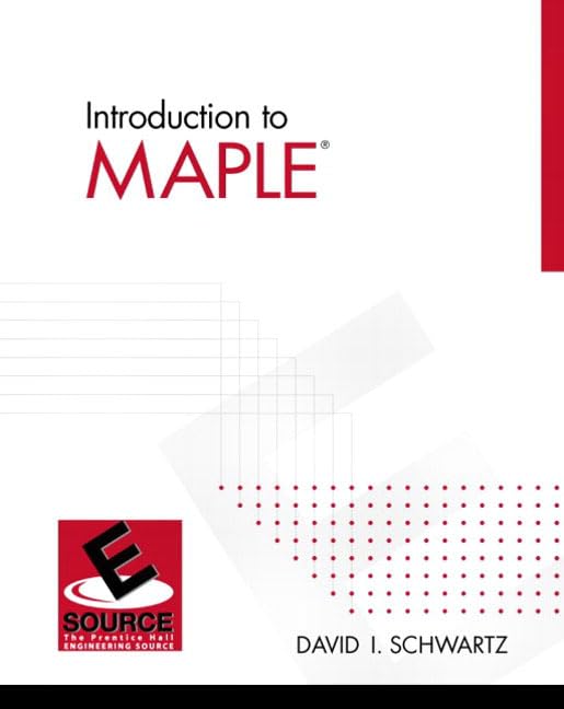 Introduction to Maple (Esource),Used