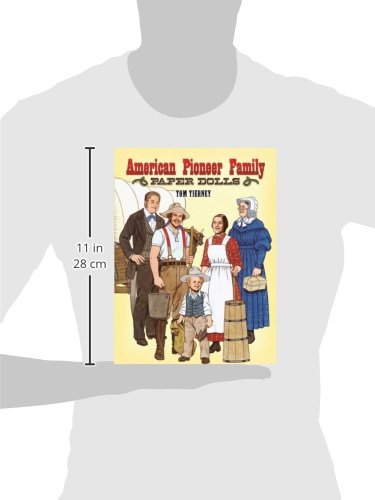 American Pioneer Family Paper Dolls (Dover Paper Dolls),Used