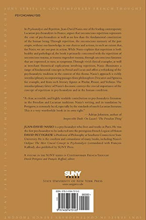 Psychoanalysis and Repetition: Why Do We Keep Making the Same Mistakes? (Suny Contemporary French Thought),Used