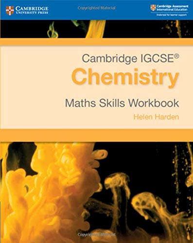 Cambridge IGCSE Chemistry Maths Skills Workbook (Cambridge International IGCSE),Used
