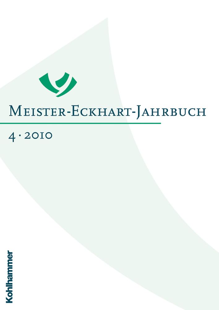 Meistereckhartjahrbuch: Band 4/2010 (German Edition),Used