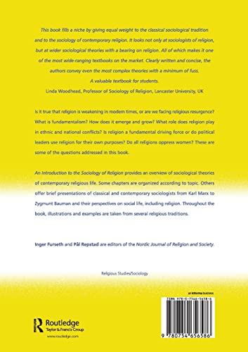 An Introduction To The Sociology Of Religion,New