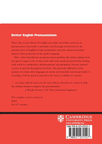 Better English Pronunciation,New