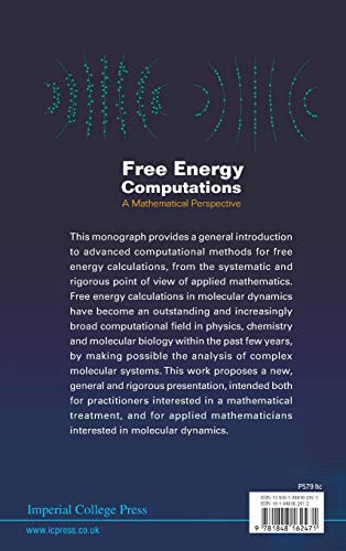FREE ENERGY COMPUTATIONS: A MATHEMATICAL PERSPECTIVE,Used