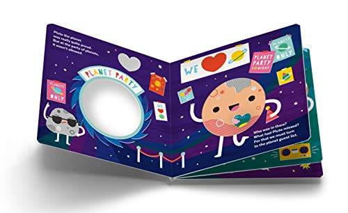 I Heart Pluto: A Rhyming Solar System Board Book with Unique Planet Cutouts  From the #1 Science Author for Kids,Used
