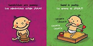 Yummy Yucky/am! Puaj! (Leslie Patricelli board books),Used