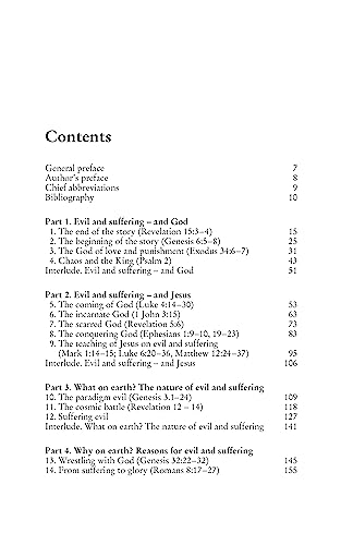 The Message of Evil & Suffering: Light into Darkness (Bible Speaks Today Bible Themes),Used