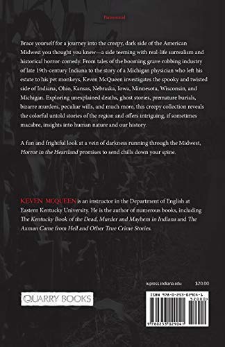 Horror in the Heartland: Strange and Gothic Tales from the Midwest,Used