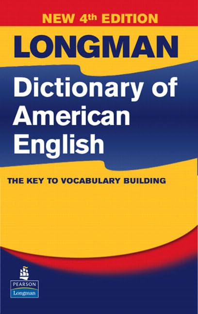 Longman Dictionary of American English, 4th Edition (paperback without CDROM) (4th Edition),Used