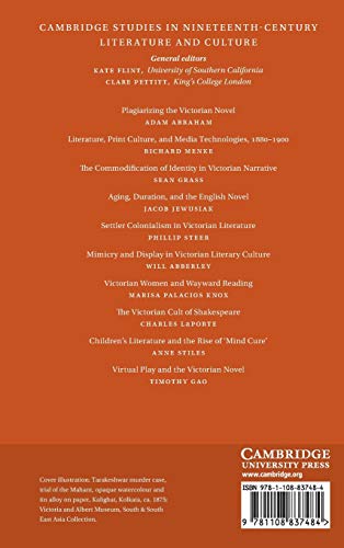 Colonial Law in India and the Victorian Imagination (Cambridge Studies in NineteenthCentury Literature and Culture, Series Numb,Used