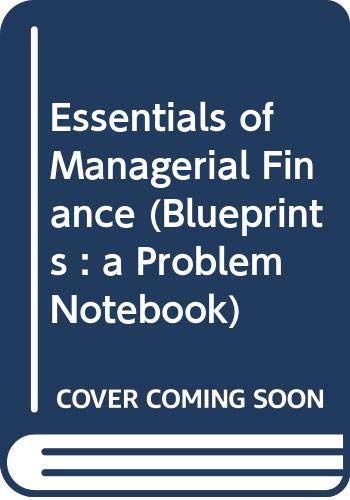 Essentials of Managerial Finance,Used