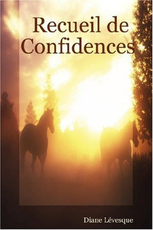 Recueil De Confidences (French Edition),Used