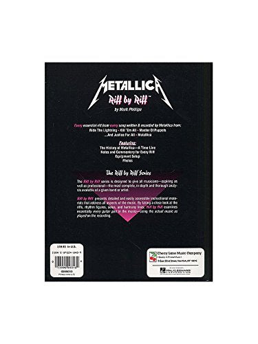 Metallica  Riff by Riff  Guitar,New