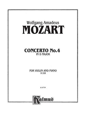 Violin Concerto No. 4, K. 218 (Kalmus Edition),Used