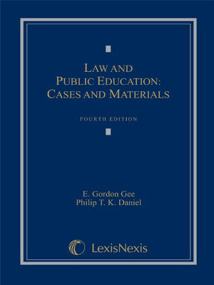 Law and Public Education: Cases and Materials,Used