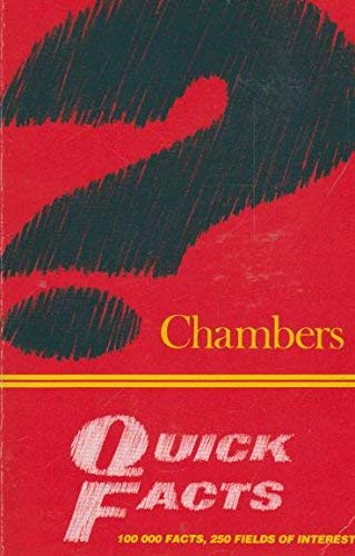 Chambers quick facts,Used