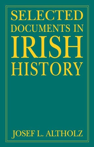 Selected Documents In Irish History