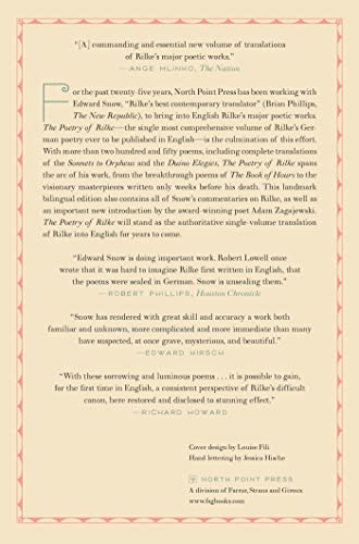 The Poetry Of Rilke-used