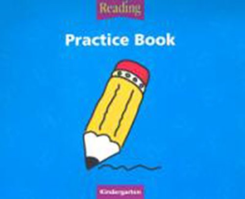 Houghton Mifflin Reading: Practice Book, Grade K (Houghton Mifflin Reading: The Nation'S Choice),New