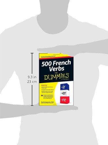 500 French Verbs For Dummies,Used