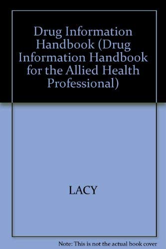 Drug Information Handbook,Used