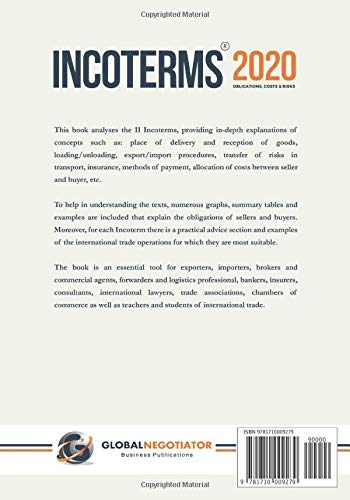 INCOTERMS 2020: Obligations, Costs & Risks,Used