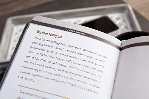 The Wisdom Challenge: Pursue. Partner. Pass It On.  Experience the LifeChanging Power of Proverbs,Used