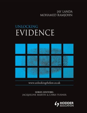 Unlocking Evidence (Unlocking the Law),Used
