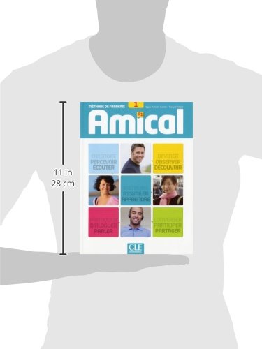 Amical: Livre de l'Eleve 1 & CD Audio MP3, Livret Corriges Et Transcriptions (French Edition),Used