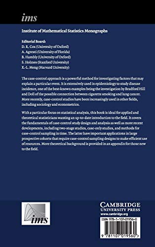 CaseControl Studies (Institute of Mathematical Statistics Monographs, Series Number 4),Used