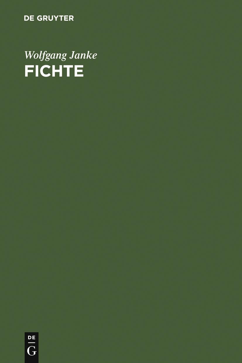 Fichte (German Edition),Used