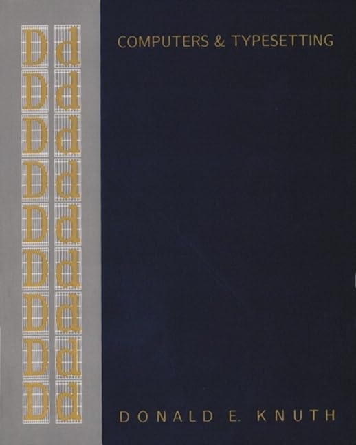 Computers & Typesetting, Volume D: Metafont: The Program,Used