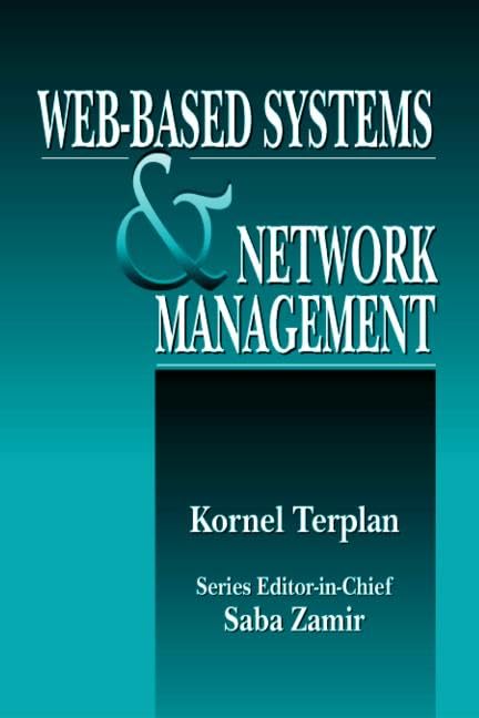 Webbased Systems And Network Management (Advanced & Emerging Communications Technologies),Used