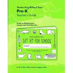 Handwriting Without Tears: Get Set for School Teacher's Guide (PreK),Used