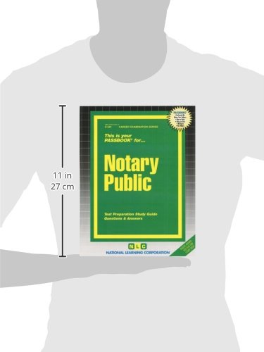 Notary Public (Passbooks) (Career Examination Series),Used