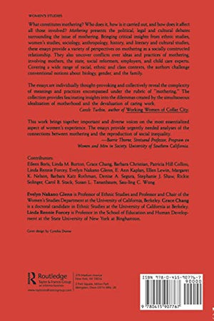 Mothering (Perspectives On Gender),Used