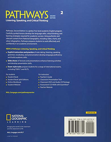 Pathways: Listening, Speaking, and Critical Thinking 2,New
