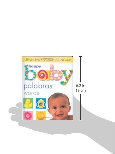 Happy Baby Words Bilingual (Soft to Touch) (Spanish Edition),Used