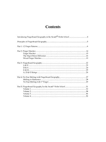 Fingerboard Geography: An Intonation, Notereading, Theory, Shifting System : Violin: 1,Used