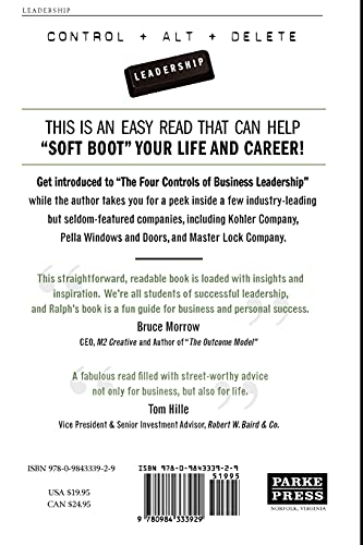 Control + Alt + Delete LEADERSHIP,Used