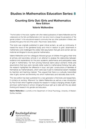 Counting Girls Out (Studies in Mathematics Education),Used