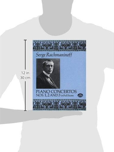 Piano Concertos Nos. 1, 2 And 3 In Full Score-used