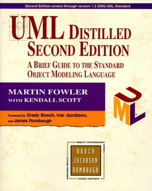 Uml Distilled: A Brief Guide To The Standard Object Modeling Language (2Nd Edition)-used