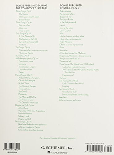 65 Songs: High Voice Edition,New