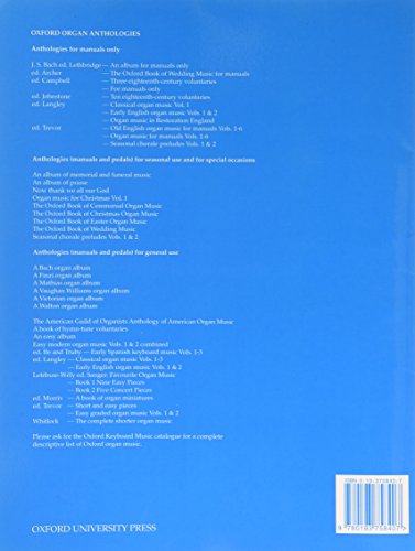 Seasonal Chorale Preludes (Pedals) Book 1,Used