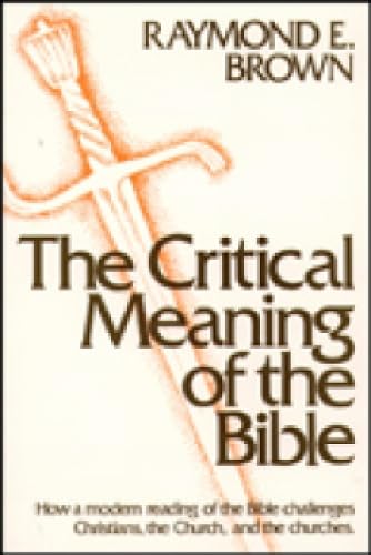 The Critical Meaning Of The Bible,Used