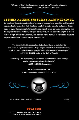 Sleights Of Mind: What The Neuroscience Of Magic Reveals About Our Everyday Deceptions,New