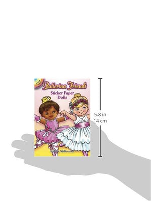 Ballerina Friends Sticker Paper Dolls (Dover Little Activity Books: Ballet),Used