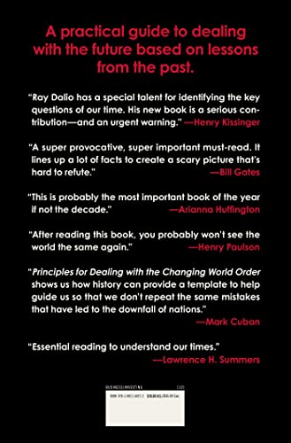 Principles for Dealing with the Changing World Order: Why Nations Succeed and Fail,New